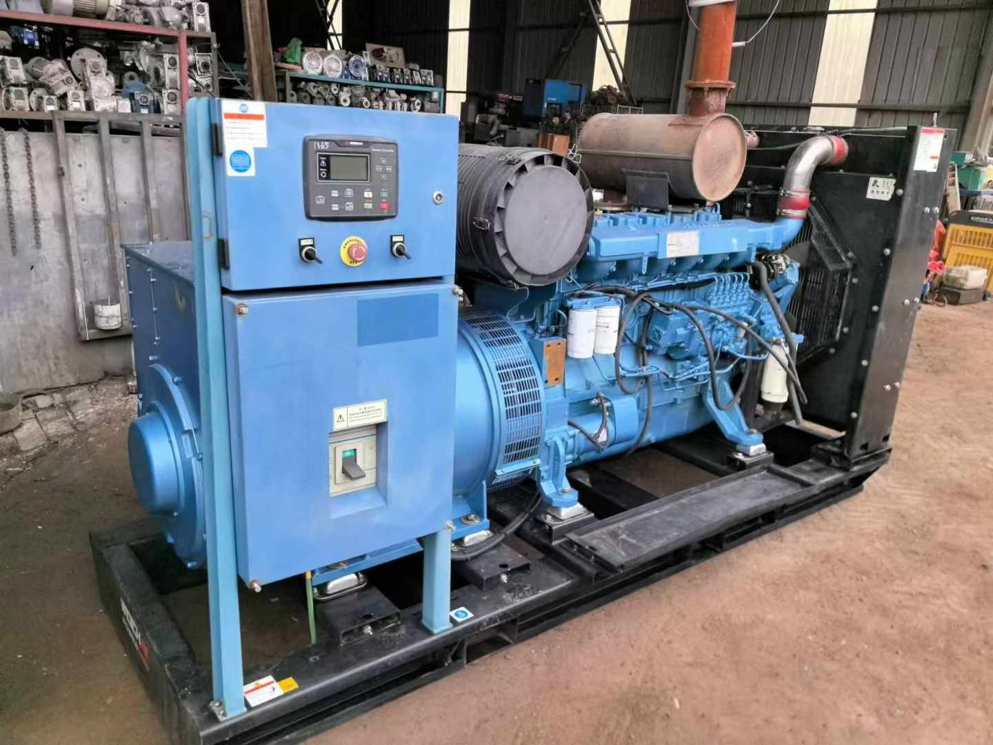 额敏500kW 柴油发电机组可带动设备功率的计算公式是什么?